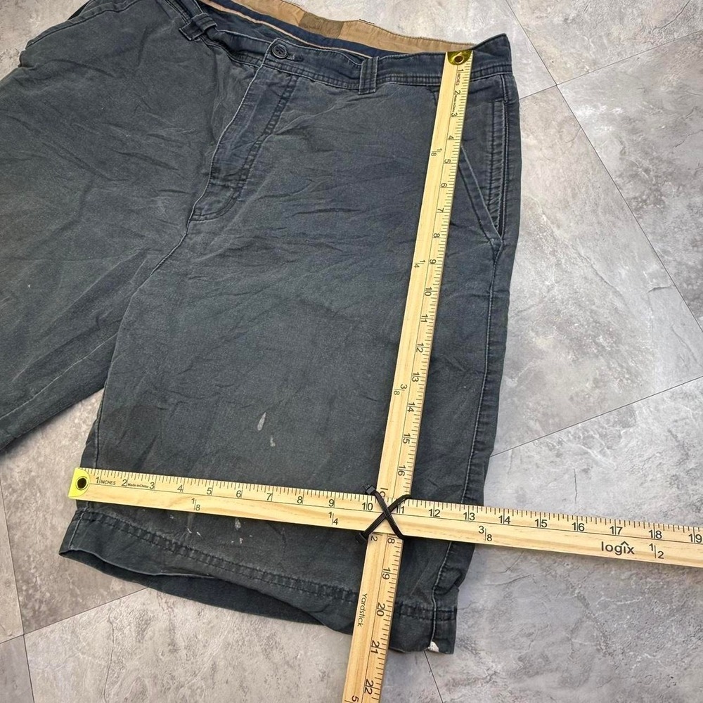 Baggy Y2K faded black jorts size 36 - Picture 7 of 8